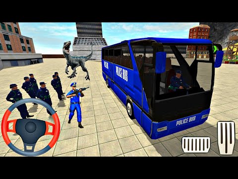 US Police Bus Mountain Driving Simulator 2021 - Android Gameplay