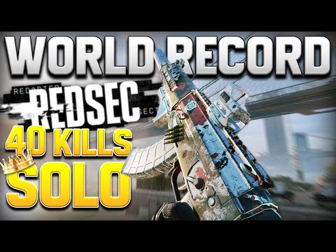 Battlefield REDSEC *WORLD RECORD* KILLS! (40 Kills Solo)