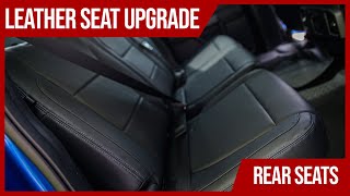 Leather Seats Upgrade: Part 2! (Back Seats)