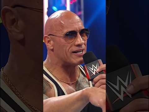 The Rock lays into Jinder on the mic 😂