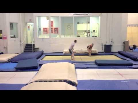 Jason Burnett and Sam Sendel Jump Around