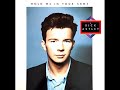 Rick Astley Hold Me In Your Arms Full Album 1988