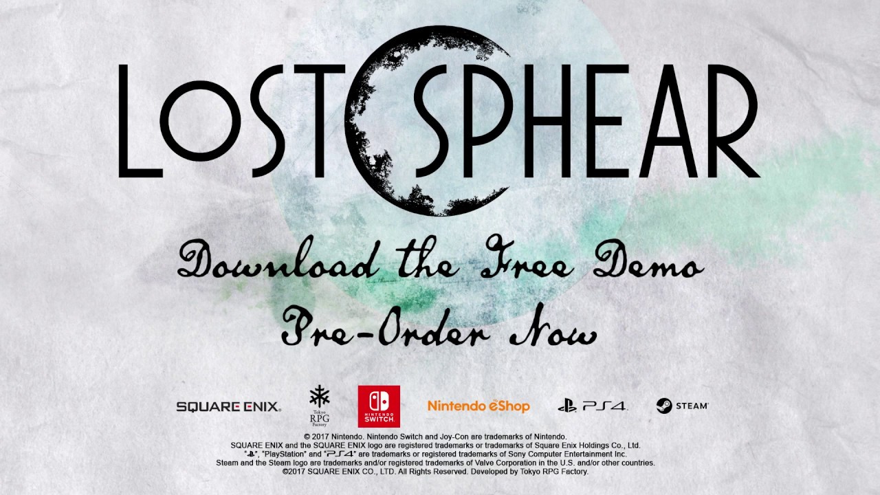 Lost Sphear - Demo Trailer - YouTube