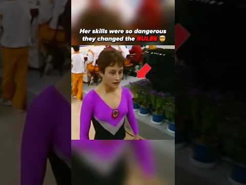 Two perfect 10s in one comp is CRAZY🤯 #gymnastics #banned #sports #tumbling #dangerous