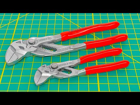 Knipex 86-03-125 And 86-03-180 Pliers Wrench