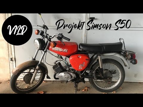 Projekt Simson S50 | Teil 1 - zerlegen