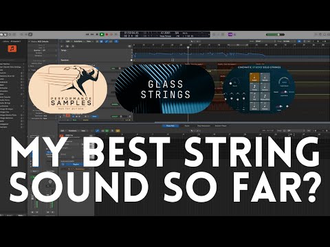 My best string sound of 2024? Cinematic Studio Strings/Performance Samples/Crow Hill Glass Strings!