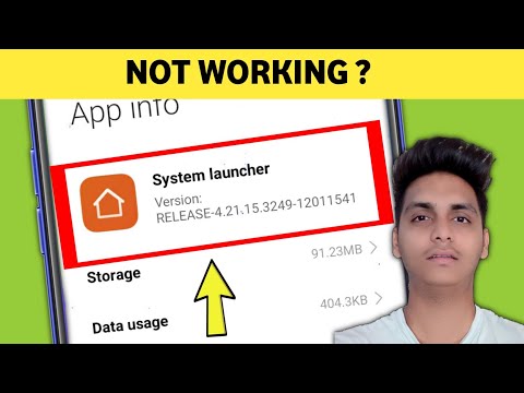 Redmi Launcher not working problem Solved