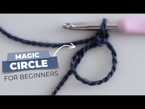 The EASIEST Way to Crochet the Magic Circle (SLOW Step-by-Step)