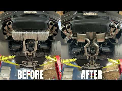 2022 Camaro ZL1 Corsa Extreme Exhaust Install (Before and After)