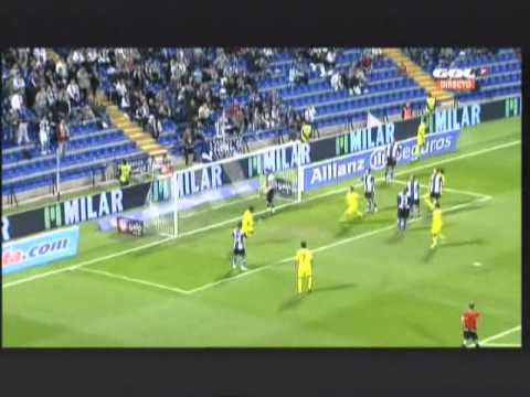 [RESUMEN] Hércules CF 2-2 Villarreal CF, Liga BBVA, Temp. 2010-2011, Jornada 7