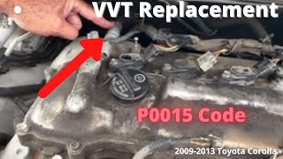 How to Replace a Variable Valve Timing Solenoid Toyota Corolla