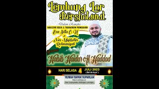 Download lagu LIVE GEBYAR SHOLAWAT BERSAMA HABIB HAIDAR  AL HADDAD mp3