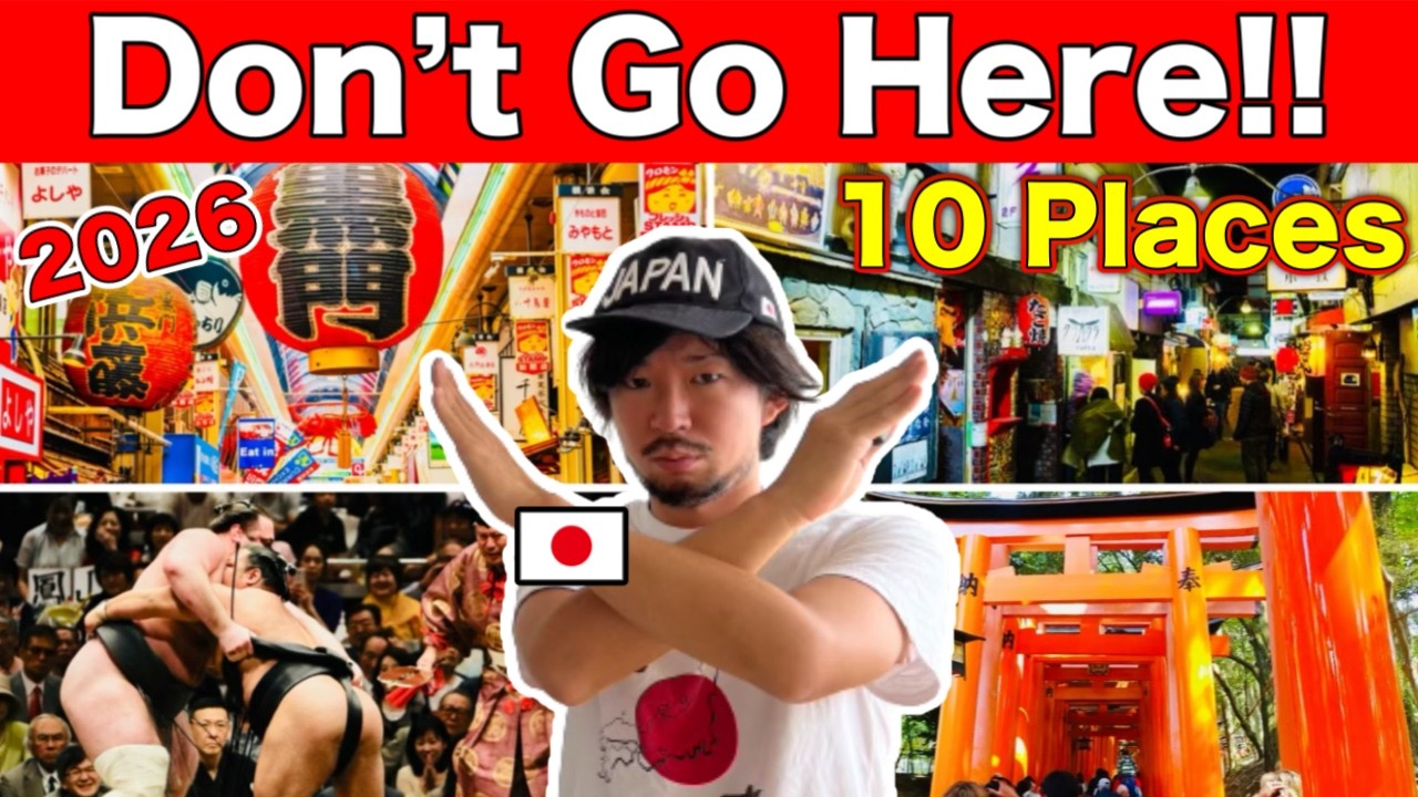 Japan Has Changed: 10 Japan 2026 Locations Overrun by Tourists, Locals Stay Away