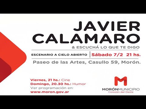 JAVIER CALAMARO 07-02-15 MORON -  FULLSHOW