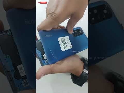 redmi note 11 back panel open | how to change redmi note 11 back panel #redmi #repair #shorts
