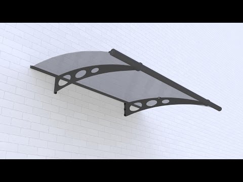 Estenso Türvordächer (DE) - Montageanleitung