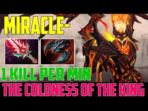 Miracle Shadow Fiend | 1 kill per min | The Coldness Of The King