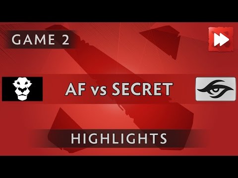 Team AD FINEM vs Team Secret [Game 2] The Boston Major 2016 - Dota Highlights