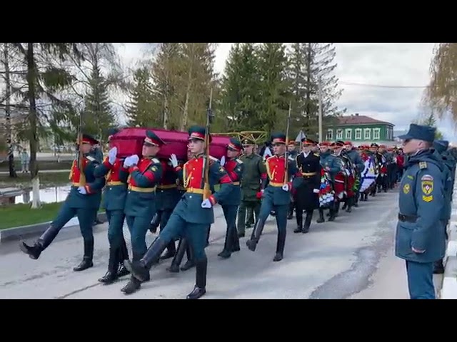 В Тетюшах простились с Даниилом Маршевым, героически погибшим в ходе спецоперации на Украине