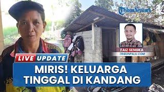 Miris, Pasutri di Parimo Sulteng Tinggal di Bekas Kandang Sejak 2019 karena Rumah Nyaris Roboh