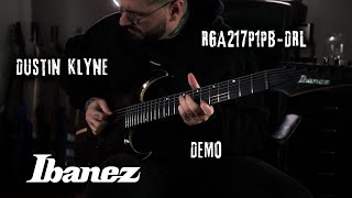Video thumbnail for Dustin Klyne | Ibanez RGA217P1PB-DRL Demo by Ibanez Germany