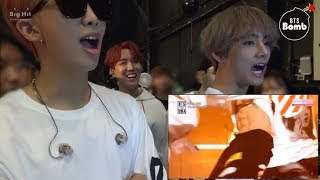Download lagu BTS react to Jimin's Abs and performing their debut song mp3