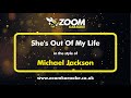 Michael Jackson - She's Out Of My Life (Karaoke Version) with Lyrics On Screen
