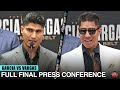 MIKEY GARCIA VS JESSIE VARGAS - FULL FINAL PRESS CONFERENCE & FACE OFF VIDEO
