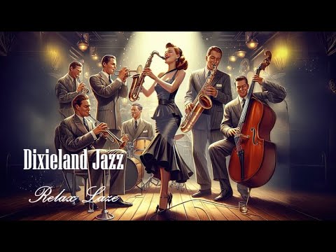 🎷 Lively Dixieland Jazz for Study, Work & Relaxation | 4K Ultra HD  #dixielandjazz #relaxation #4k