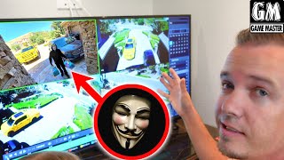 Game Master Comes to Our House! Caught On Camera!!!