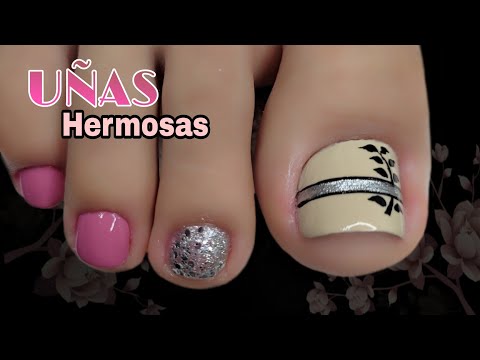 Diseño de uñas FACIL , SENCILLAS/ Uñas decoradas para PRINCIPIANTES. 😍