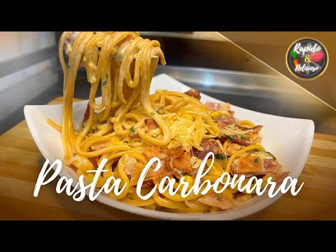 ¡Receta viral de Pasta Carbonara!