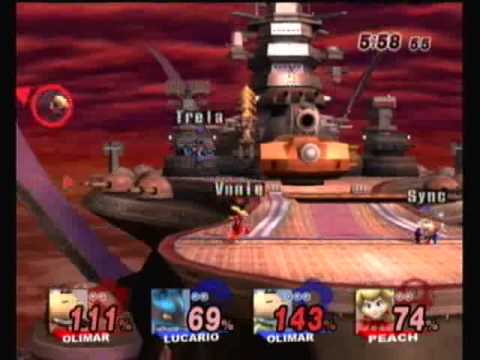 LSC Championship Dabuz (Olimar) + Illmatic (Peach) vs Sync (Olimar) + Trela (Lucario) 3