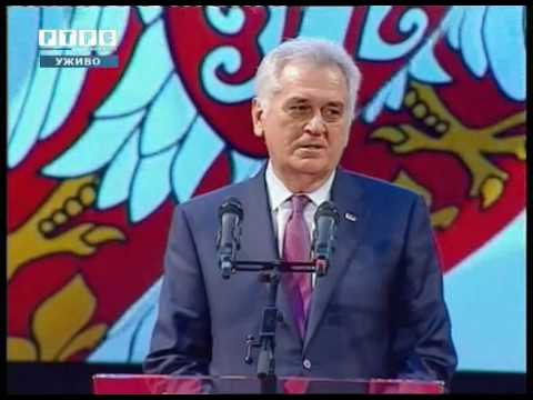 Svečana akademija povodom 9. januara - Dana Republike // Tomislav Nikolić, predsjednik Srbije