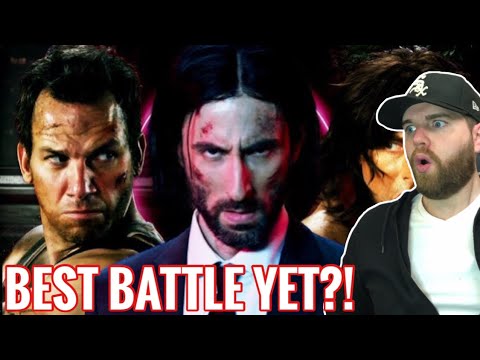 [Industry Ghostwriter] Reacts to: John Wick vs John Rambo vs John McClane. Epic Rap Battles- INSANE