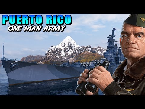 Cruiser Puerto Rico: one man army