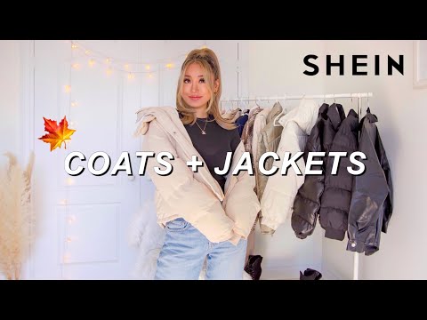 AFFORDABLE COATS & JACKETS | SHEIN Fall Try-On Haul *discount code*