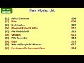 Nani Movies List
