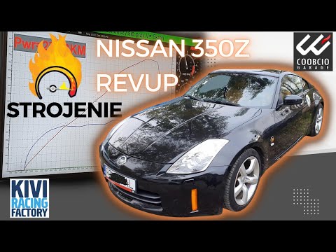 Nissan 350z Revup Silnik składany przez właściciela - Strojenie na hamowni Kivi Racing by Coobcio