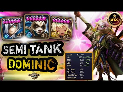 TEAM COMBO BRUISER WITH FAT DOMINIC TO CLIMB IN RTA SUMMONERS WAR