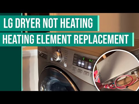 LG Dryer Not Working - Dryer Heating Element Replacement