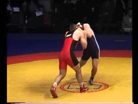 Спорт. Вольная борьба. Чемпионат Азии-2006. Алексей Крупняков-Хамид Сайфи (Иран).