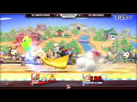 VS Weekly 6/30/16 - Winners Qtrs - Master Raven (Sheik) vs. NickRiddle (RosaLuma) - Smash 4