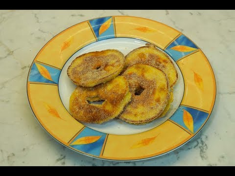 Apfelküchlein, Apfelküchle, Apfelbeignets selber machen