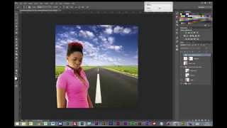 Photoshop Tutorial - Place People To Vanishing Points