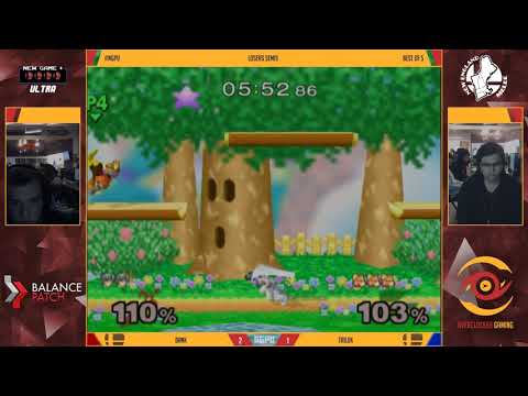 NGPU 56 SSBM - Bank (Marth) vs. trilok (Fox) - Melee LSF