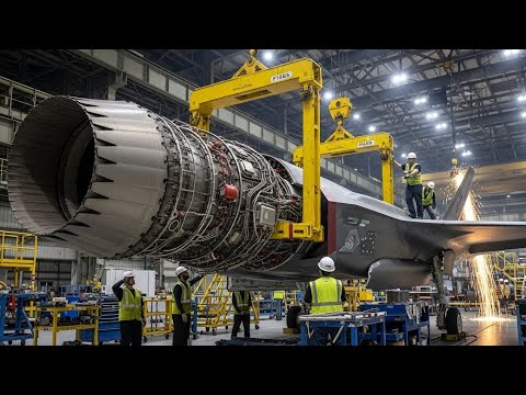Inside the F-35 Factory: How The $100M Stealth Fighter Is Made (Full Process)