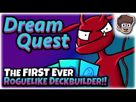THE FIRST EVER ROGUELIKE DECKBUILDER! | Let's Try Dream Quest