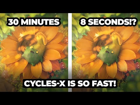 Blender 3D - Cycles X is Insane! 5x FASTER!